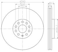 TMD Friction Services 92229805 Disco freno