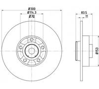 TMD Friction Services 92233103 Disco freno