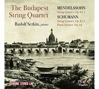 Tmendelssohn/ Schumann/ Budapest String Quartet - String Quartets