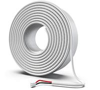 TMEZON Cavo per videocitofono 2 fili 30M, Cavi prolunga Colore 4X 0.4mm² per citofono Porta del sistema, Monitor e campanello, videocitofonico