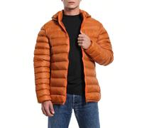 TMK Piumino Uomo Primaverile Autunnale con Cappuccio 100 Grammi art. 8201 Giacca da uomo primaverile e autunnale Giubbotto con Cappuccio EstraibileMateriale: Comodo materiale in poliestere-nylon, legg