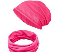 TMK Set di Cappello e Scaldacollo per Bambini e Ragazzi Adolescenti Sciarpa e Berretto 100% Cotone da 4 anni fino a 16 anni cod.1215 Realizzato al 100% in cotone, il nostro prodotto è adatto indistint