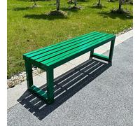 TMKDNNKG Panca in Metallo per Esterni, Resistente alle intemperie e Durevole, Supporta 880 libbre, Ideale per Giardino, Patio, Bordo Piscina, Cortile, Prato o posti a Sedere sul Ponte