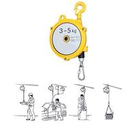 TMKDNNKG Supporto per utensile Retrattile con bilanciatore a Molla Regolabile da 1 Pezzo per Una Maggiore efficienza lavorativa e Una riduzione dell'affaticamento (3-5 kg)