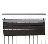 TMKDNNKG Tavolo sospeso, Tavolo da Balcone, scrivania sospesa con ringhiera, mensola Pieghevole sospesa per Il Tempo Libero (Dimensioni: 100 * 37 cm)