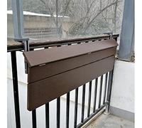 TMKDNNKG Tavolo sospeso, Tavolo Pieghevole con ringhiera sospesa, tavolino Rettangolare in Legno massello, Supporto per Appendere Oggetti per Il Tempo Libero Regolabile in Altezza, ripiano per scriva