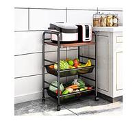 TMMLIJIPL Cremagliera di stoccaggio per fessure da cucina dal pavimento al soffitto carrello multistrato per frutta e verdura rack stretto per frigorifero mensola portaoggetti mensole da cucina