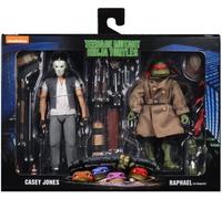 TMNT 1990 Ninja Turtles Movie Casey Jones And Raphael In Disguise 2-pack Neca