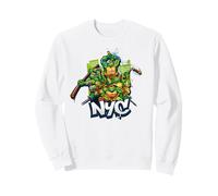 TMNT Adolescente Mutante Ninja Turtles Strada NYC Classico:Fumetto: Felpa