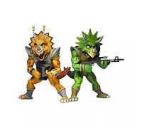 NECA Action Figure TMNT – Captain Zarax & Zork – Confezione da 2