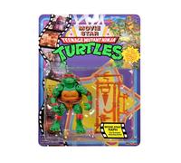Teenage Mutant Ninja Turtles CLASSIC 1991 Movie Star Turtle Raphael in speciale pacchetto di styling cinematografico con accessori per armi firmati fan delle tartarughe!