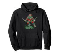TMNT Classic Retro Megamix Shadow Ninja Turtles Raph Urban Felpa con Cappuccio