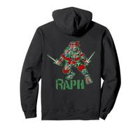 TMNT Classic Retro Megamix Shadow Ninja Turtles Raph Urban Felpa con Cappuccio