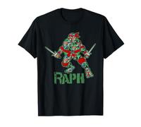 TMNT Classic Retro Megamix Shadow Ninja Turtles Raph Urban Maglietta