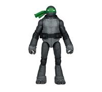 TMNT - Figura da 12,7 cm con fumetto (variante nero bianco e verde) - MICHAELANG