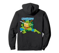 TMNT - Guinzagli Classici Leonardo Leo Tartarughe Ninja Felpa con Cappuccio