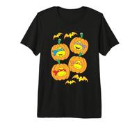 TMNT Halloween Glowing Faces Maglietta Premium