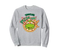 TMNT Heroes - Mezzo Guscio Michelangelo Pizza Turtles Time Pose Felpa