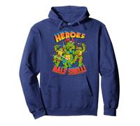 TMNT Hero's in Un Mezzo Guscio Felpa con Cappuccio