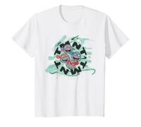 TMNT Kids Tartaruga Leonardo Raffaello Michelangelo Donatello Maglietta