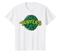 TMNT Kids Tartaruga Logo Heroes Half Shell 80s Vintage Cartoon Maglietta