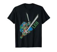 TMNT, modello classico retrò Megamix Shadow Ninja Turtles Leo Urban Maglietta