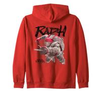 TMNT out of The Shadows Raphael Jumping Felpa con Cappuccio