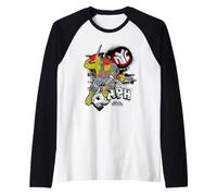 TMNT out of The Shadows Raphael NYC Grunge Maglia con Maniche Raglan