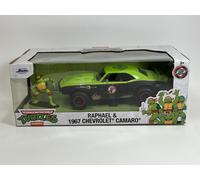 TMNT Raffaello E Chevrolet Camaro 1967 In Scala 1:24 Jada 253285001
