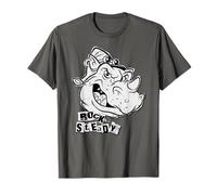 TMNT Rock Steady Sketch Punk Letters 90's Cartoon Maglietta
