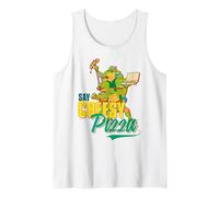 TMNT Teenage Mutant Ninja Tartarughe Formaggio Pizza Classico Foto Canotta