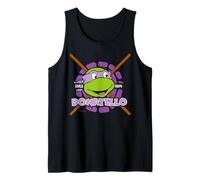 TMNT Teenage Mutant Ninja Turtles Donatello Anni '80 Face Classic Canotta