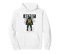 TMNT Teenage Mutant Ninja Turtles New York Hero Pose Classica Felpa con Cappuccio