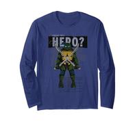 TMNT Teenage Mutant Ninja Turtles New York Hero Pose Classica Maglia a Manica