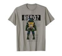TMNT Teenage Mutant Ninja Turtles New York Hero Pose Classica Maglietta