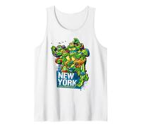 TMNT Teenage Mutant Ninja Turtles New York Pizza NYC Classic Canotta