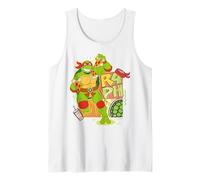 TMNT Teenage Mutant Ninja Turtles Raphael 80's Lover Pizza Canotta