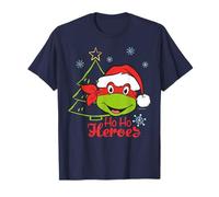 TMNT Teenage Mutant Ninja Turtles Xmas Tree Hero Classic Anni '80 Maglietta