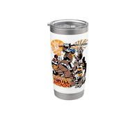TMNT Turtle Attack! Ninja Colpo di gruppo Bicchiere termico in acciaio inox doppia parete