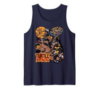 TMNT Turtle Attack! Ninja Colpo di Gruppo Canotta