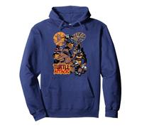 TMNT Turtle Attack! Ninja Colpo di Gruppo Felpa con Cappuccio