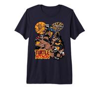 TMNT Turtle Attack! Ninja Colpo di Gruppo Maglietta Premium