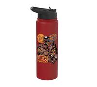 TMNT Turtle Attack! Ninja Colpo di gruppo Stainless Steel Insulated Water Bottle