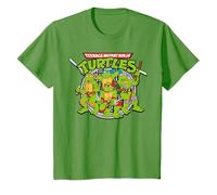 TMNT Turtle Power - Logo Teenage Mutant Ninja Anni '80, Stile retrò Maglietta