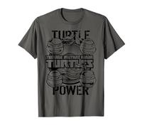 TMNT Turtle Power Stamp Ninjas Heads Maglietta