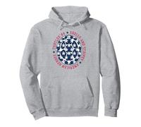 TMNT Turtles Shells & Stripes American Flag Shell Cartoon Felpa con Cappuccio