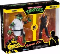 TMNT Vs COBRA KAI 2-PACKS RAPHAEL Vs JOHN KREESE GIOCATTOLO