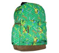 TMNT Zaino Nickelodeon Teenage Mutant Ninja Turtles Mayhem Character Kids School Bookbag, Blu, Taglia unica, classico
