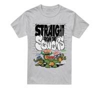 TMNTMutant Mayhem Straight From The Sewers MagliettaErica Adulto Unisex (TV20956