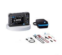 TMP-600/TMP610S - Multimetro oscilloscopio portatile, generatore di segnale | larghezza di banda 10 MHz, rilevamento 48 MSa/s, 60.000 count true per RMS, generatore da 50 KHz, display a doppio canale